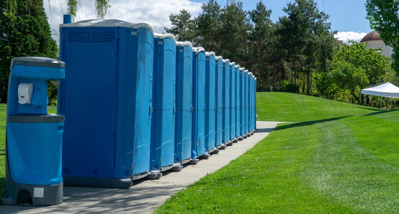 it's important to check with local authorities for any necessary permits or approvals before setting up porta potty rental at your event location